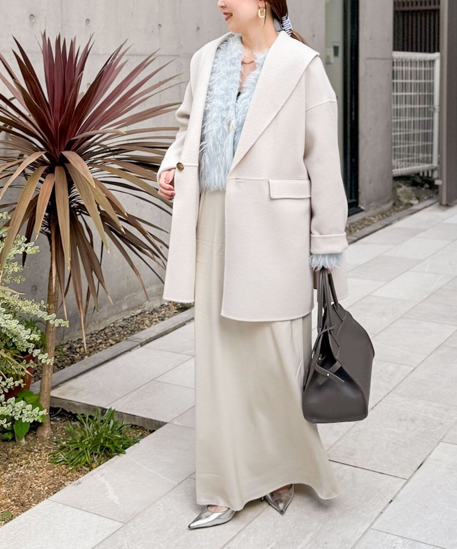 NOLLEY'S｜SUPER140リバーショールコート | Rakuten Fashion(楽天