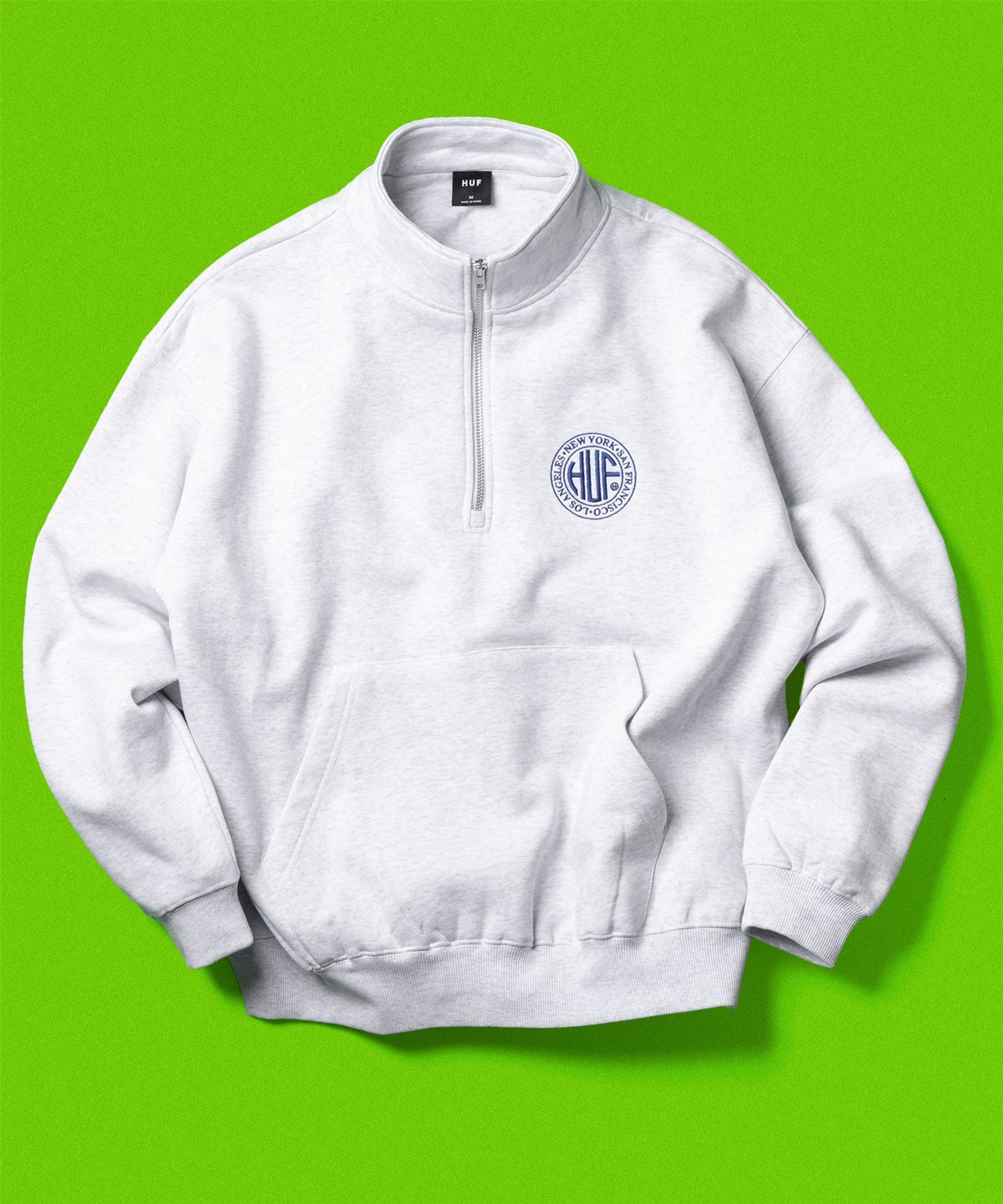 HUF｜REGIONAL HALF ZIP FLEECE / ハフ ハーフジップ | Rakuten