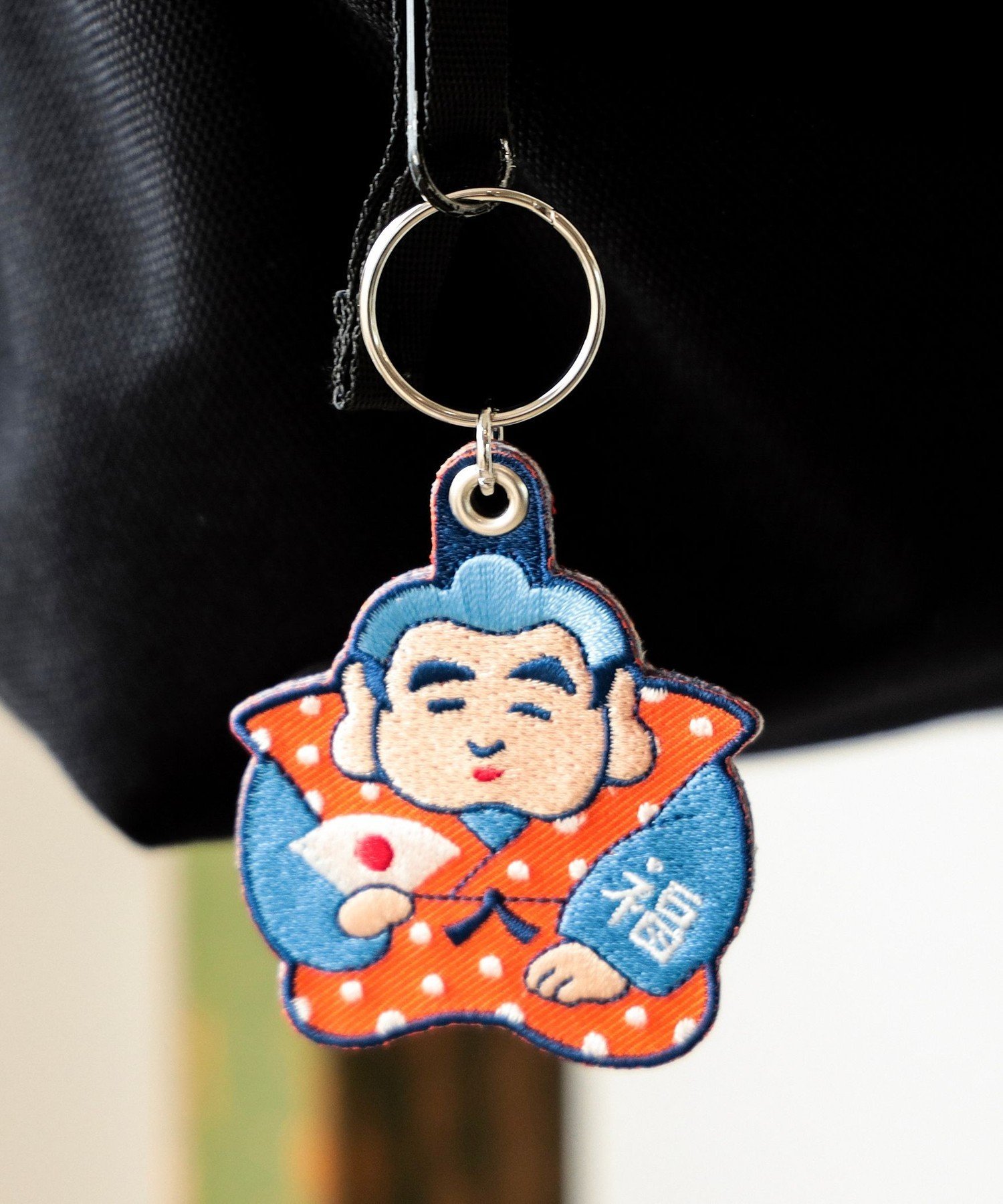 BEAMS JAPAN｜【別注】ニューレトロ / 縁起物 刺繍 キーホルダー2