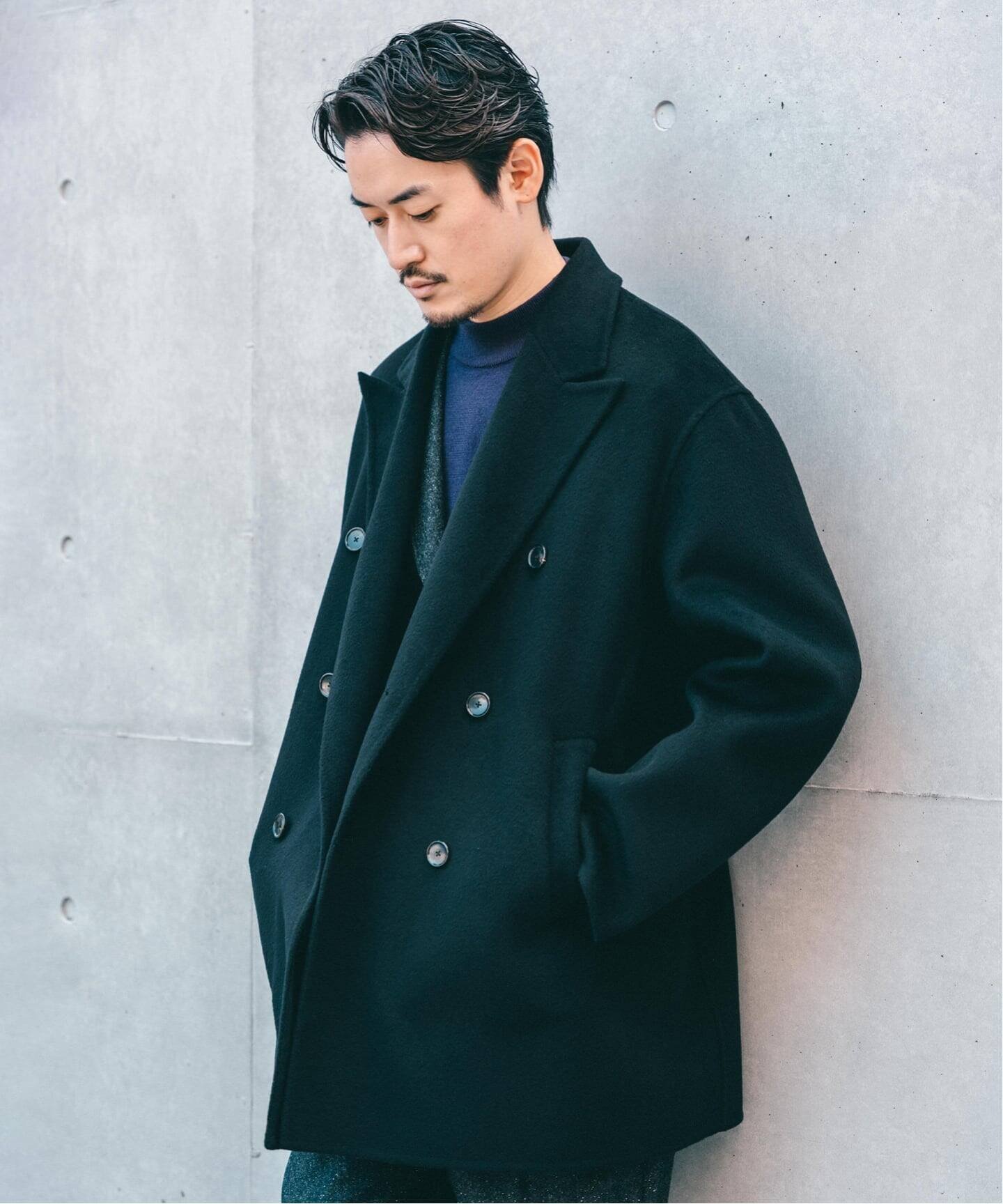 EDIFICE｜E. ウールカシミヤ Wフェイス コート | Rakuten Fashion(楽天