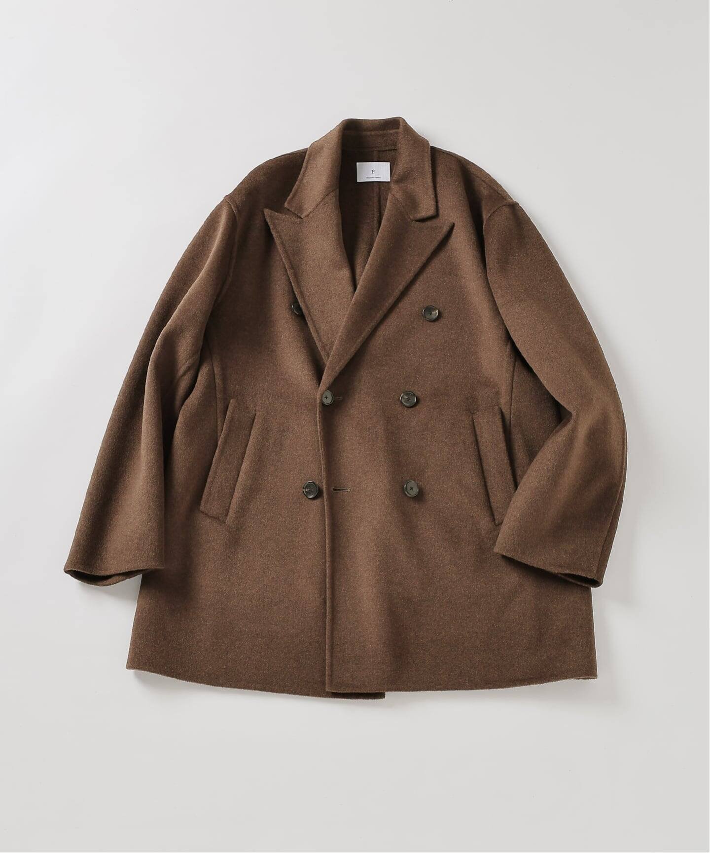 EDIFICE｜E. ウールカシミヤ Wフェイス コート | Rakuten Fashion(楽天