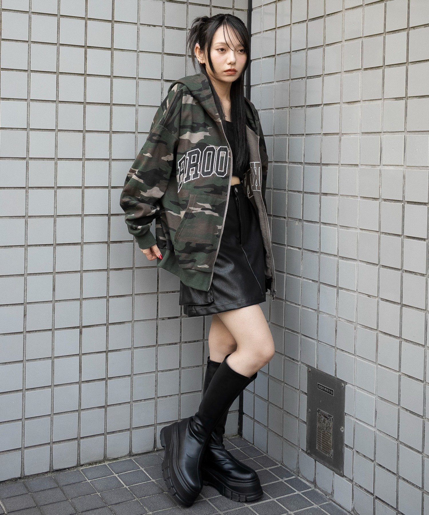 WEGO｜グラフィックBIGZIPパーカー | Rakuten Fashion(楽天