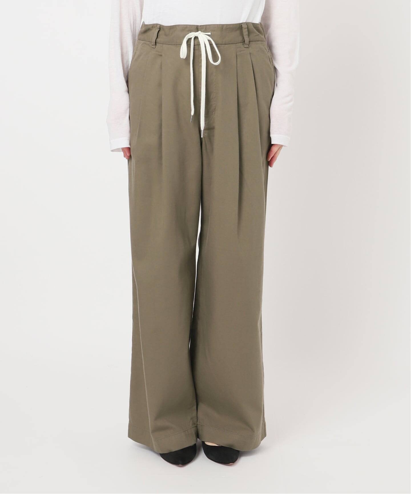 Spick & Span｜《追加》コットンレーヨンドロストフレアパンツ