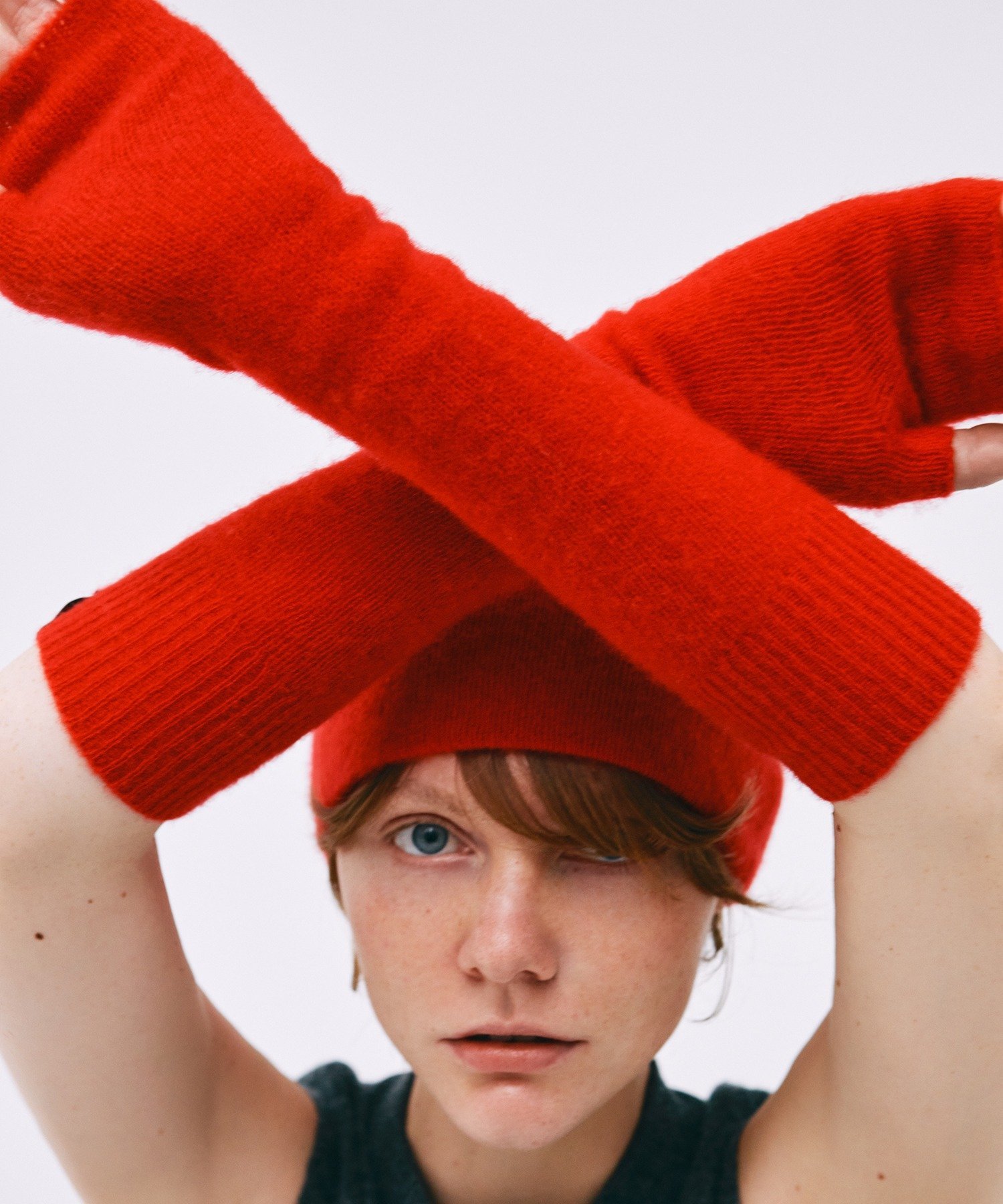 SETUP7｜elegancese/sheer warmer long ロングアームウォーマー