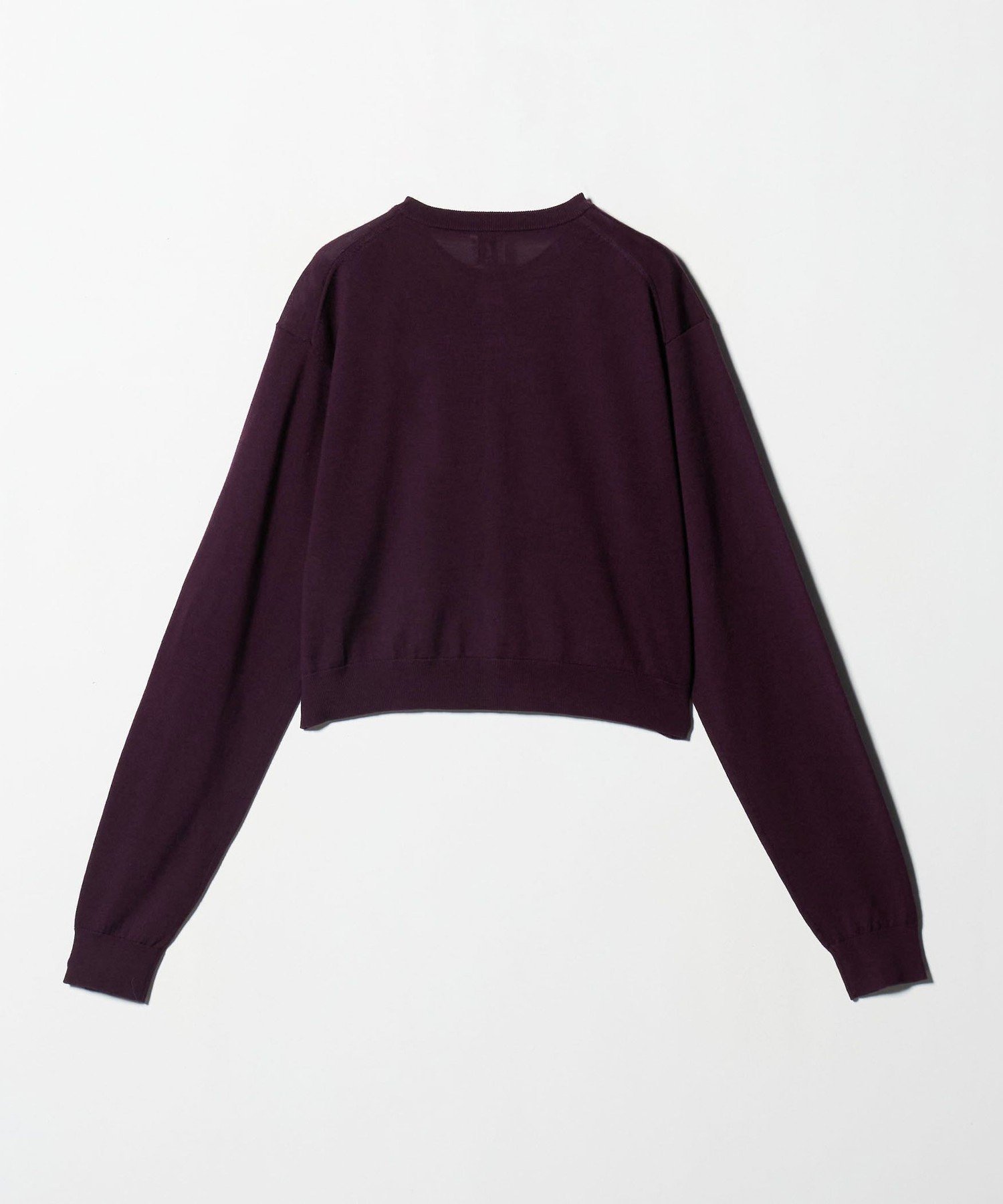 ＜6(ROKU)＞ウール クロップド カーディガン 6 カーディガン 「6(ROKU)」ウール クロップド カーディガン