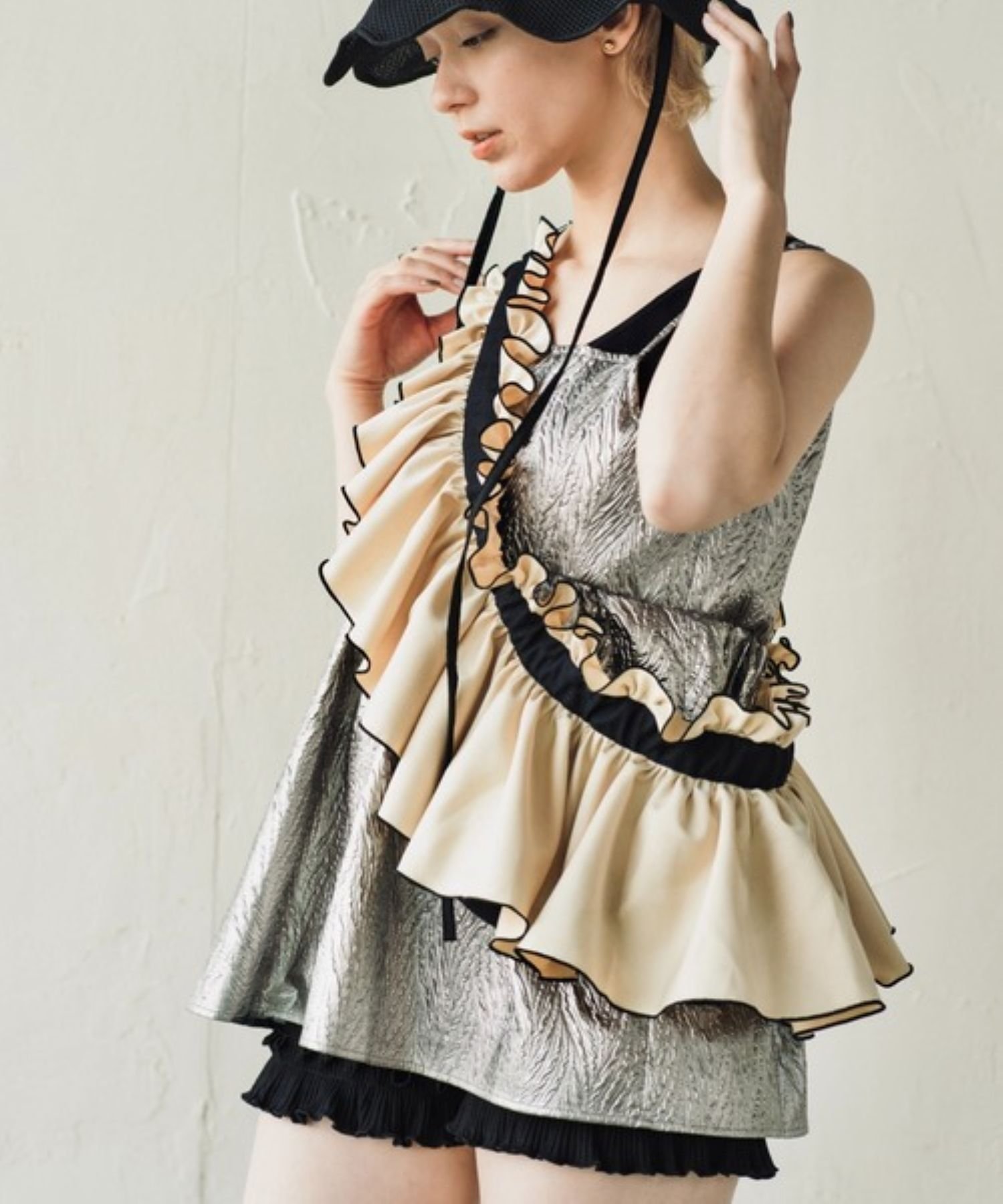 ORIENT MILLINERY｜DORA MELLOW【ドーラメロウ】フリルバッグ