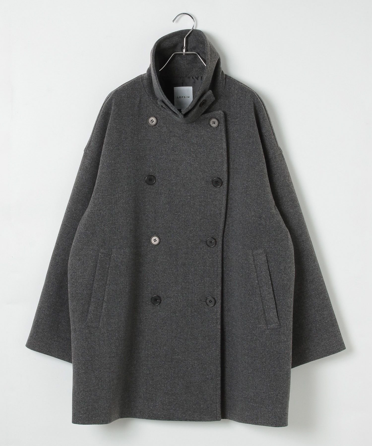 LEPSIM｜ウーリーダブルミドルコート | Rakuten Fashion(楽天