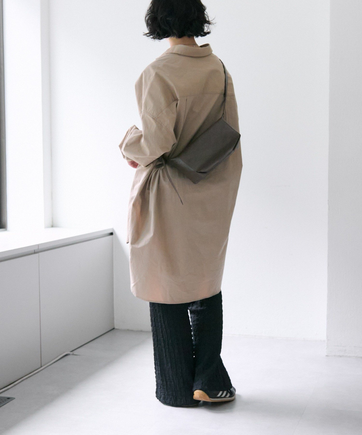 ear PAPILLONNER｜《本革/ミニマムサイズ/軽量》ボックスショルダー