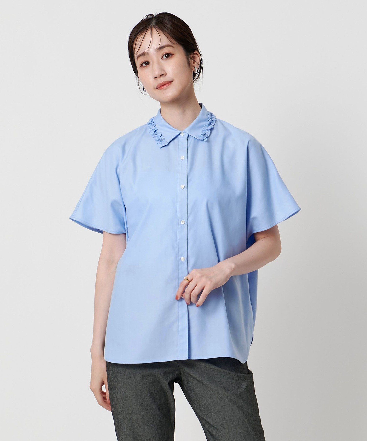 UNITED ARROWS LTD. OUTLET｜ミニフリル シャツ | Rakuten Fashion