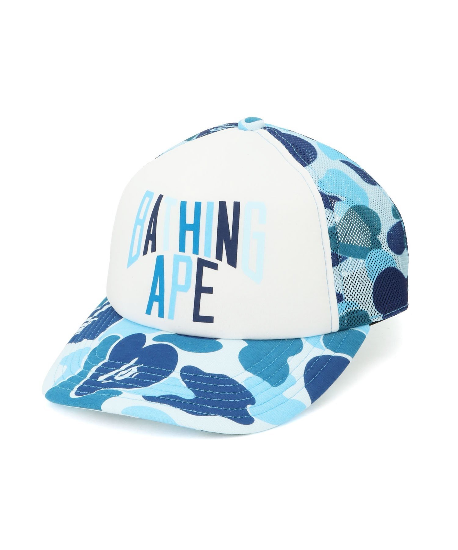 A BATHING APE｜ABC CAMO NYC LOGO MESH CAP | Rakuten Fashion(楽天