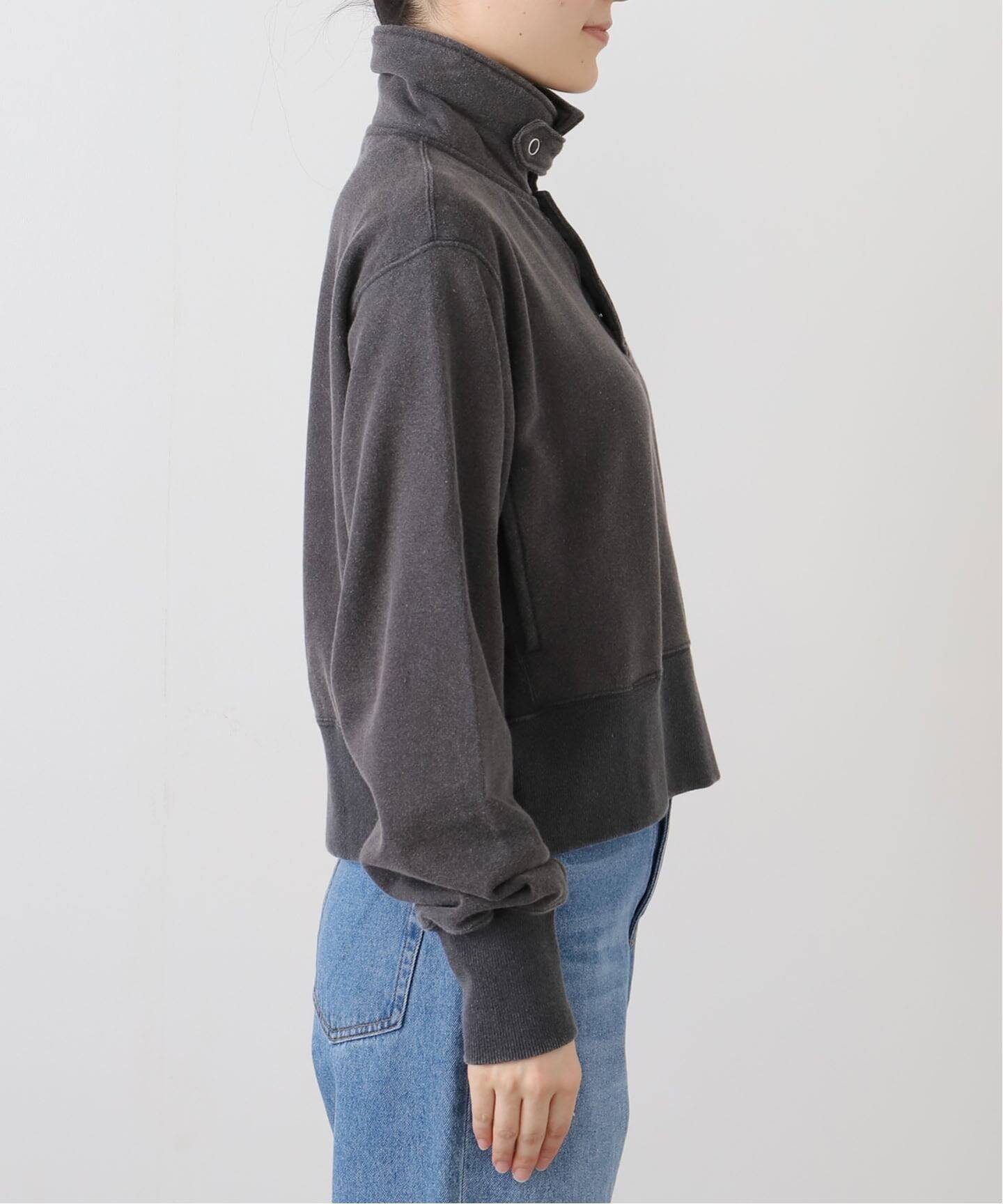 plage｜JANE SMITH / ジェーンスミス FROSTING COTTON FLEECE SNAP