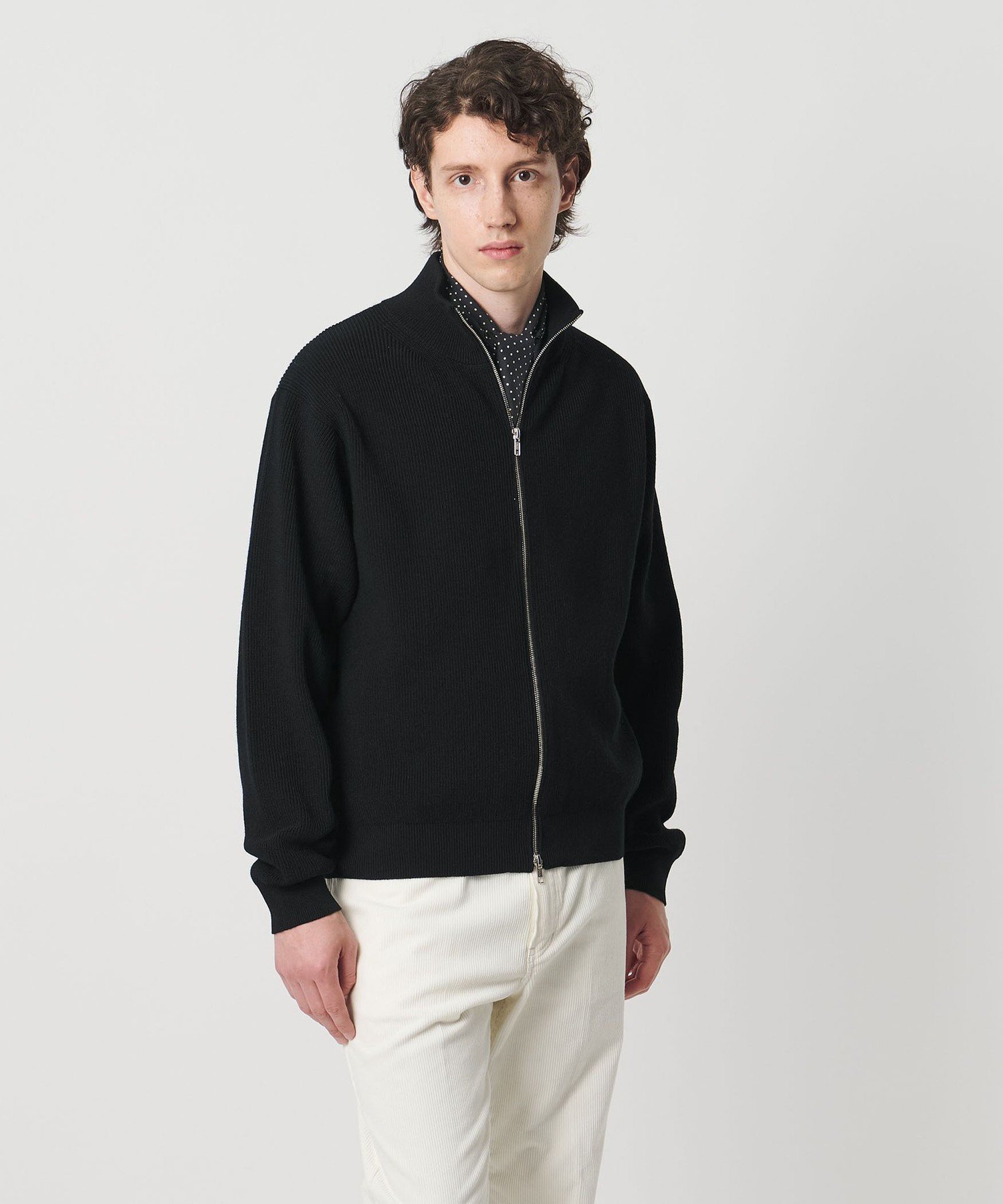 UNITED ARROWS｜ジップアップ ドライバーズニット | Rakuten Fashion
