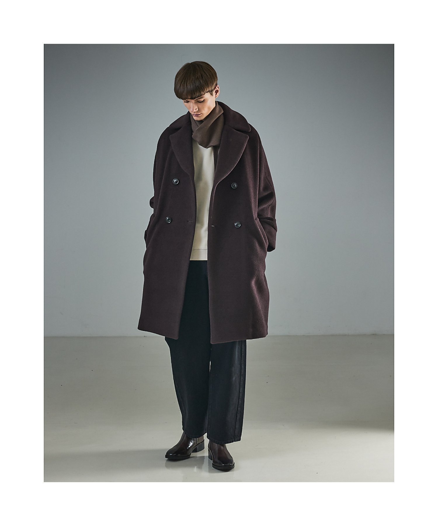 ABAHOUSE｜【TICCA/ティッカ】別注 ウール テントコート / チェスター