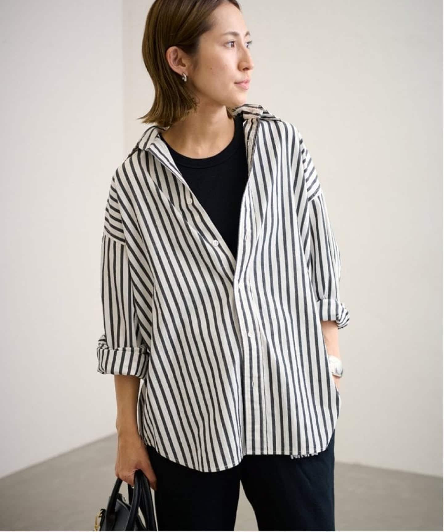 FRAMeWORK｜≪WEB限定 / 追加≫コットンストライプレギュラーカラー