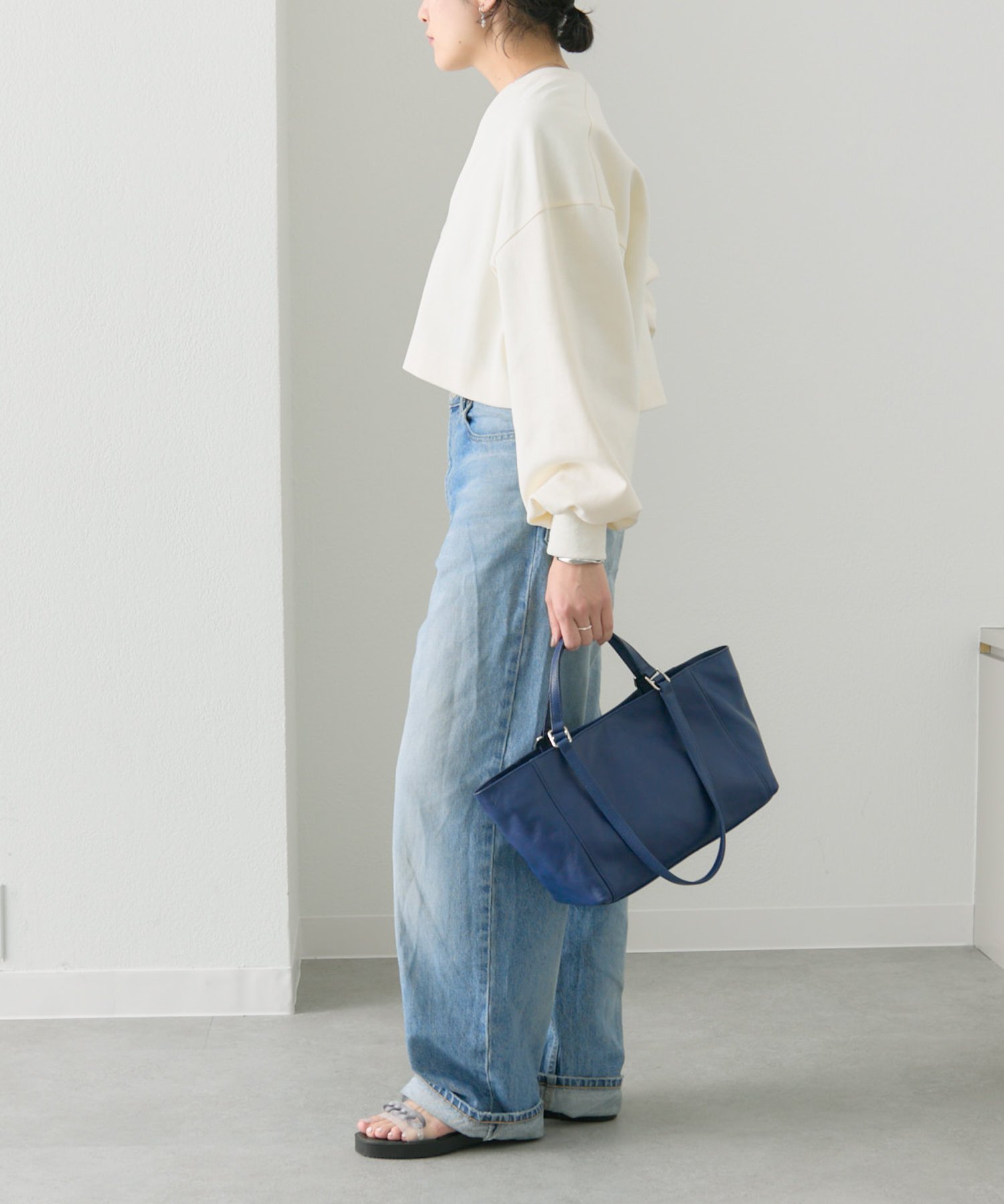 ear PAPILLONNER｜《2way/本革》2ハンドルトートバッグSサイズ