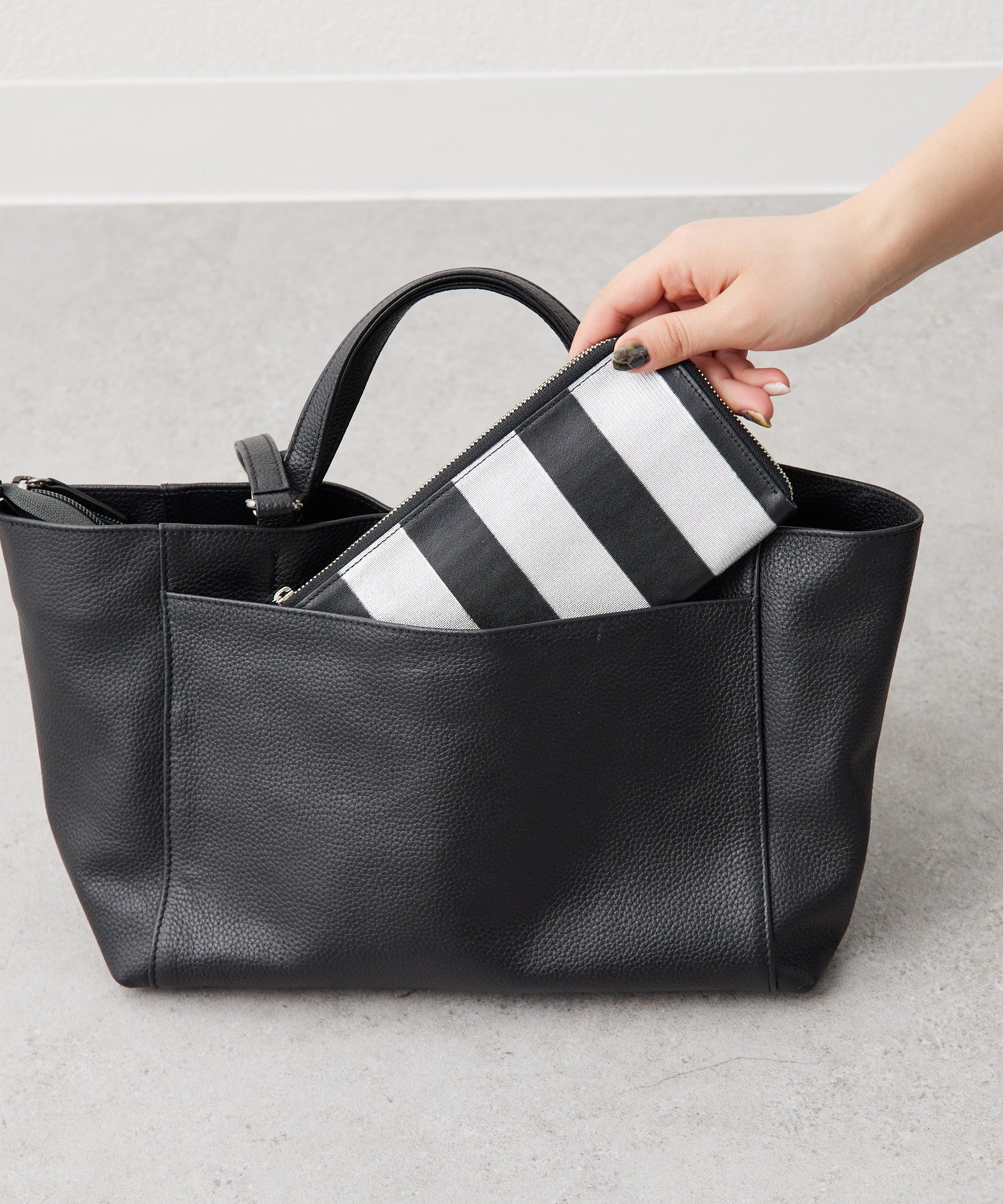 ear PAPILLONNER｜《2way/本革》2ハンドルトートバッグSサイズ