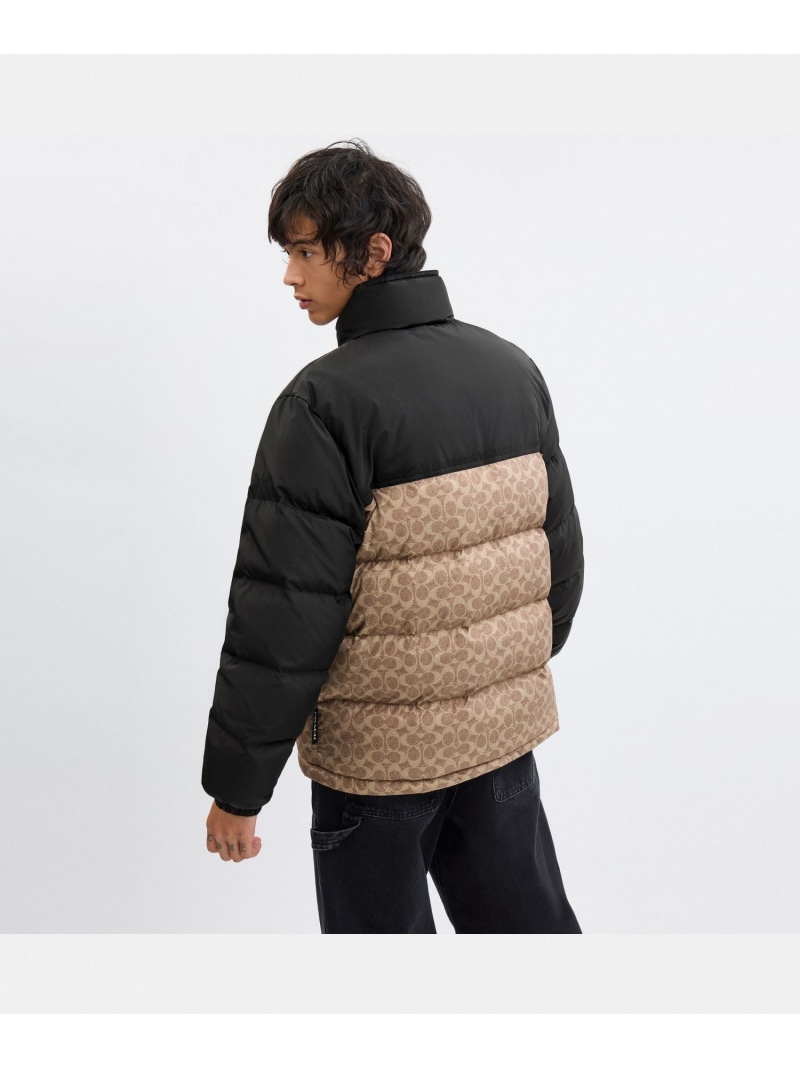楽天市場】COACH OUTLET 【公式】シグネチャー ダウン ジャケット