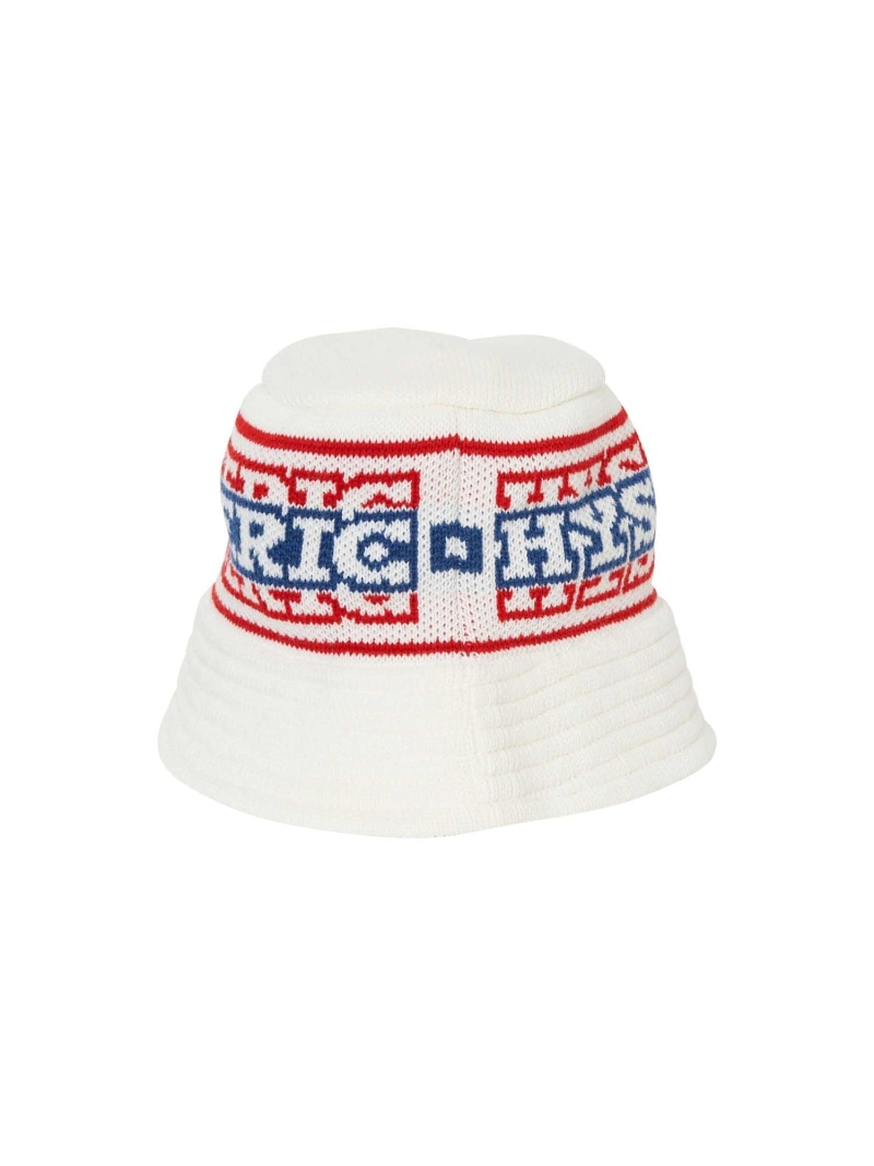 楽天市場】HYSTERIC GLAMOUR STRIPE LOGO ニットバケットハット