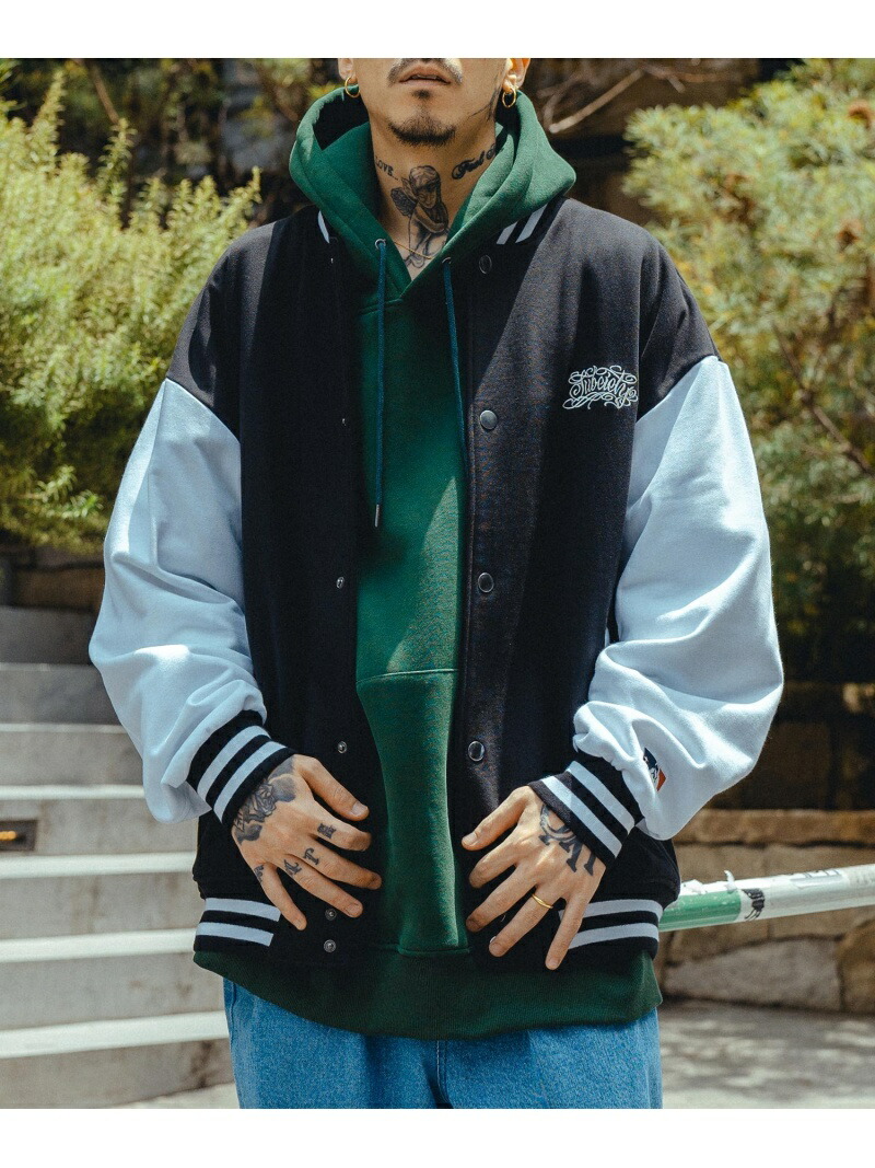 楽天市場】【SALE／50%OFF】Subciety SWEAT STADIUM JKT サブサエティ