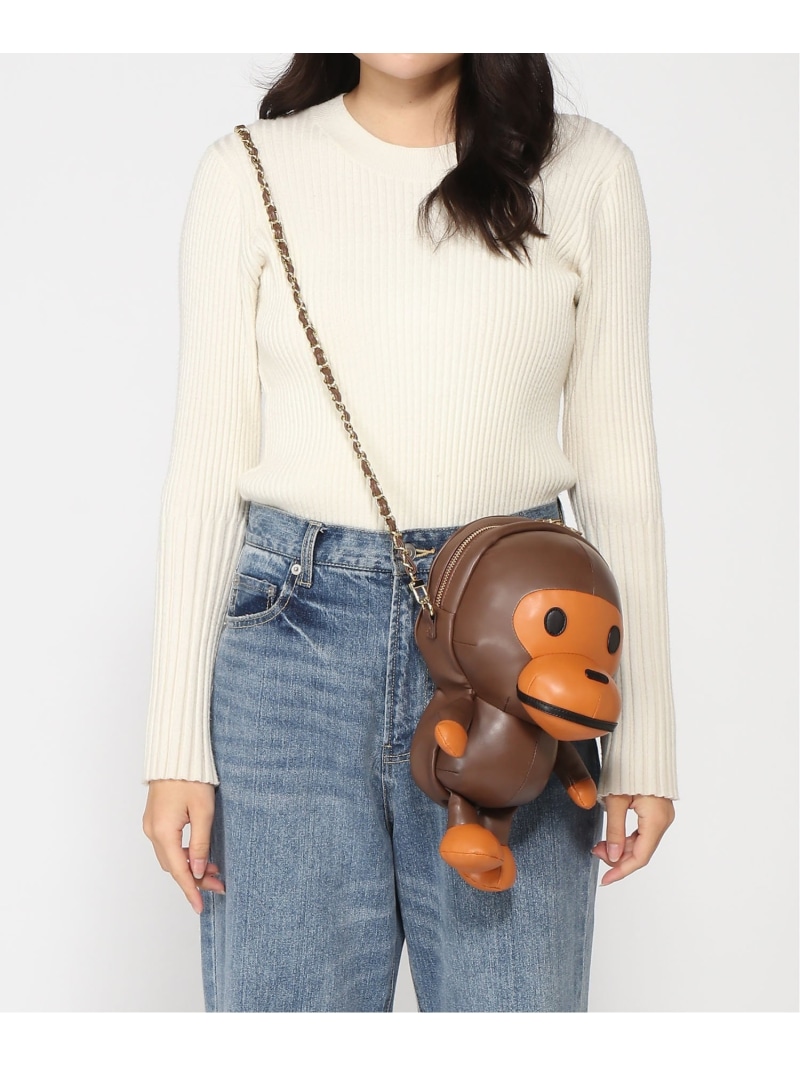 楽天市場】A BATHING APE BABY MILO PLUSH DOLL CHAIN SHOULDER BAG ア