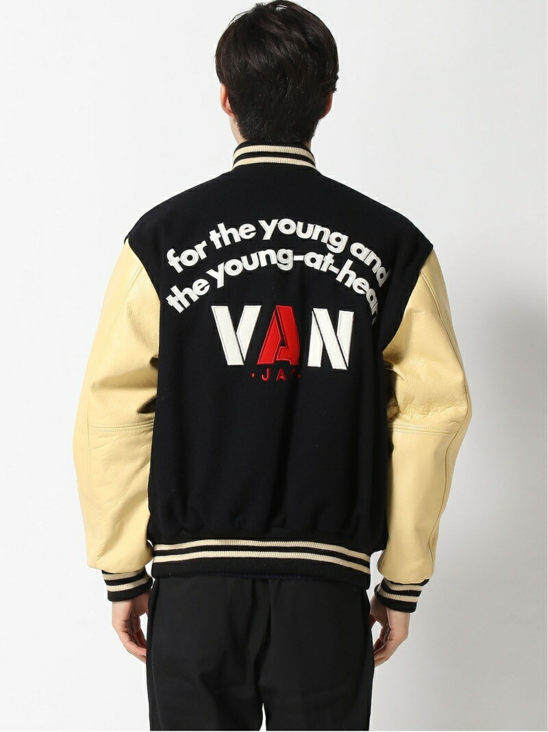 楽天市場】VAN (M)スタジアムジャンパー ヴァン ジャケット・アウター