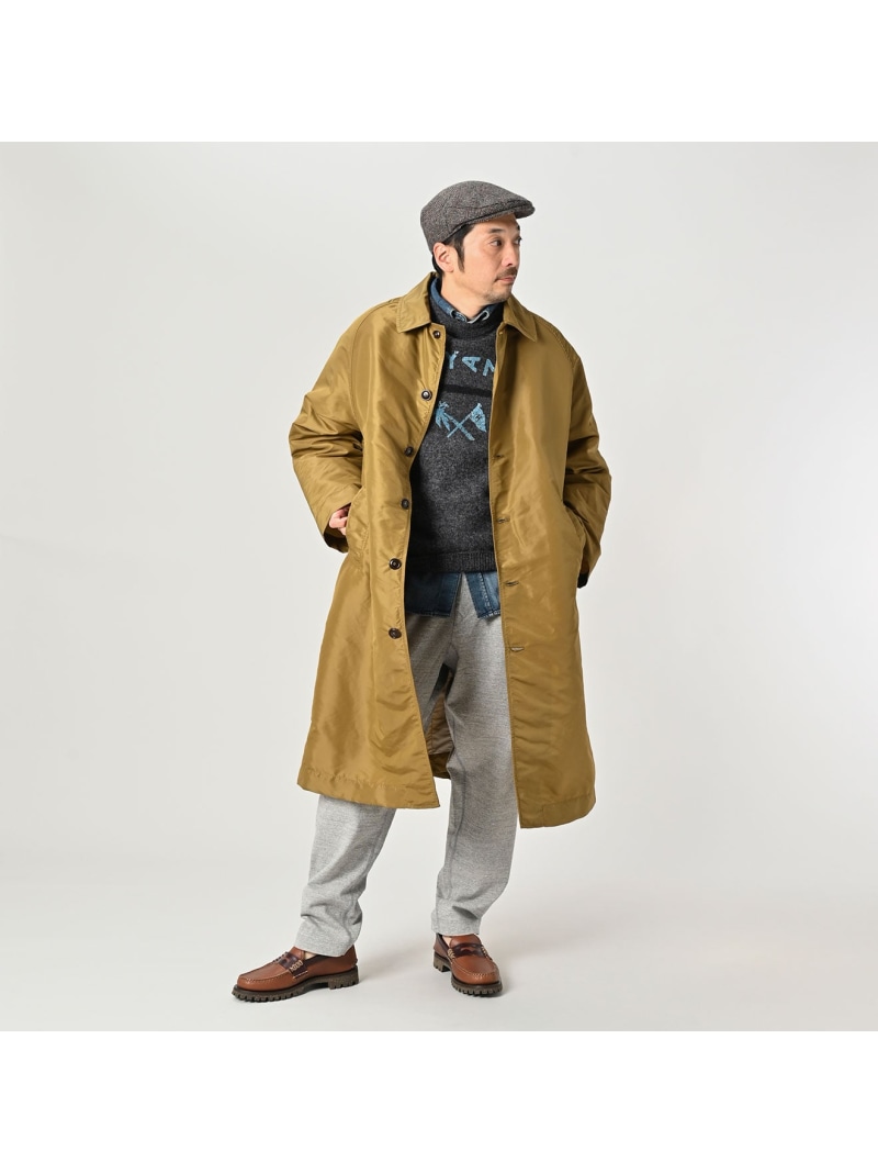 楽天市場】45R ナイロンの908ステンカラーコート フォーティファイブ