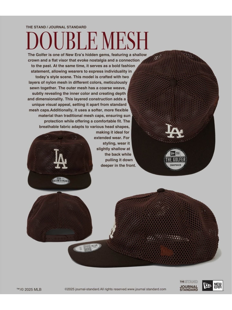 楽天市場】JOURNAL STANDARD NEW ERA / ニューエラ 別注 DOUBLE MESH