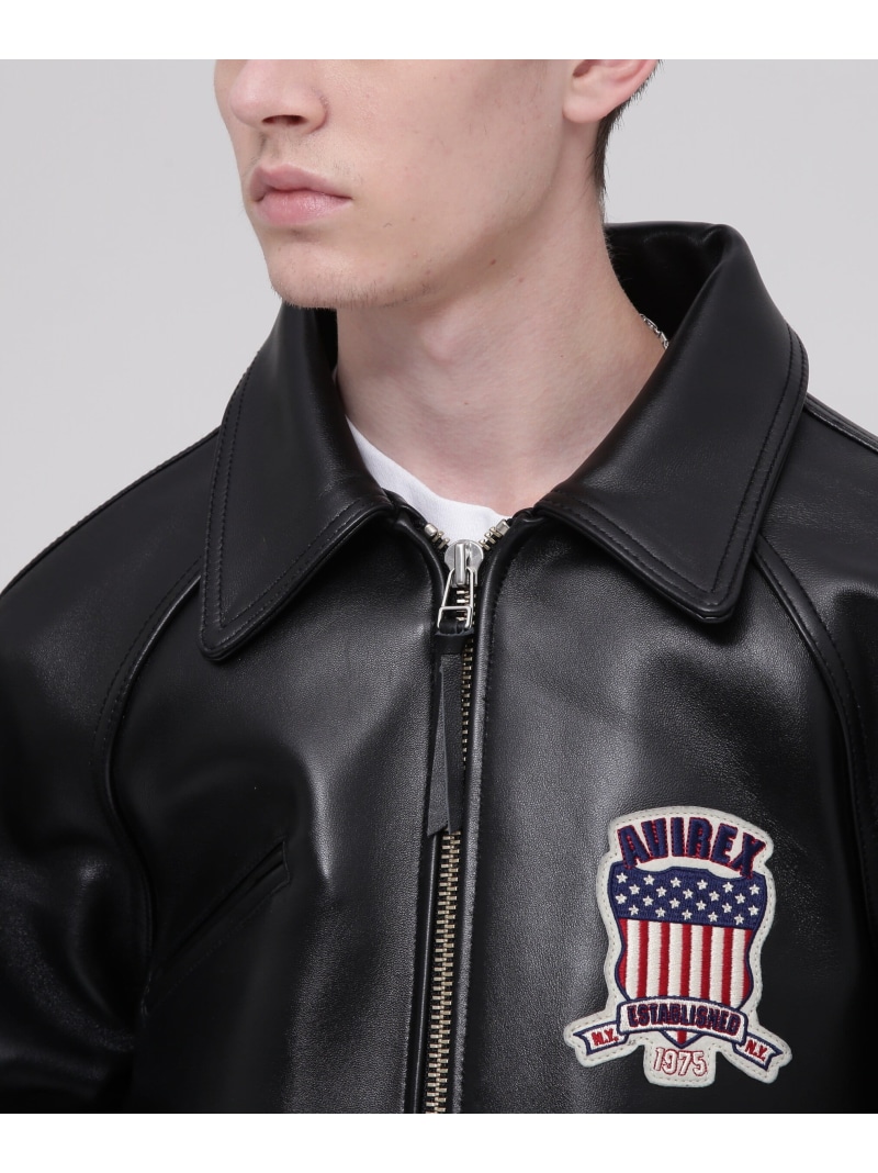 楽天市場】AVIREX SIGNATURE VARSITY JACKET/シグネチャー バー