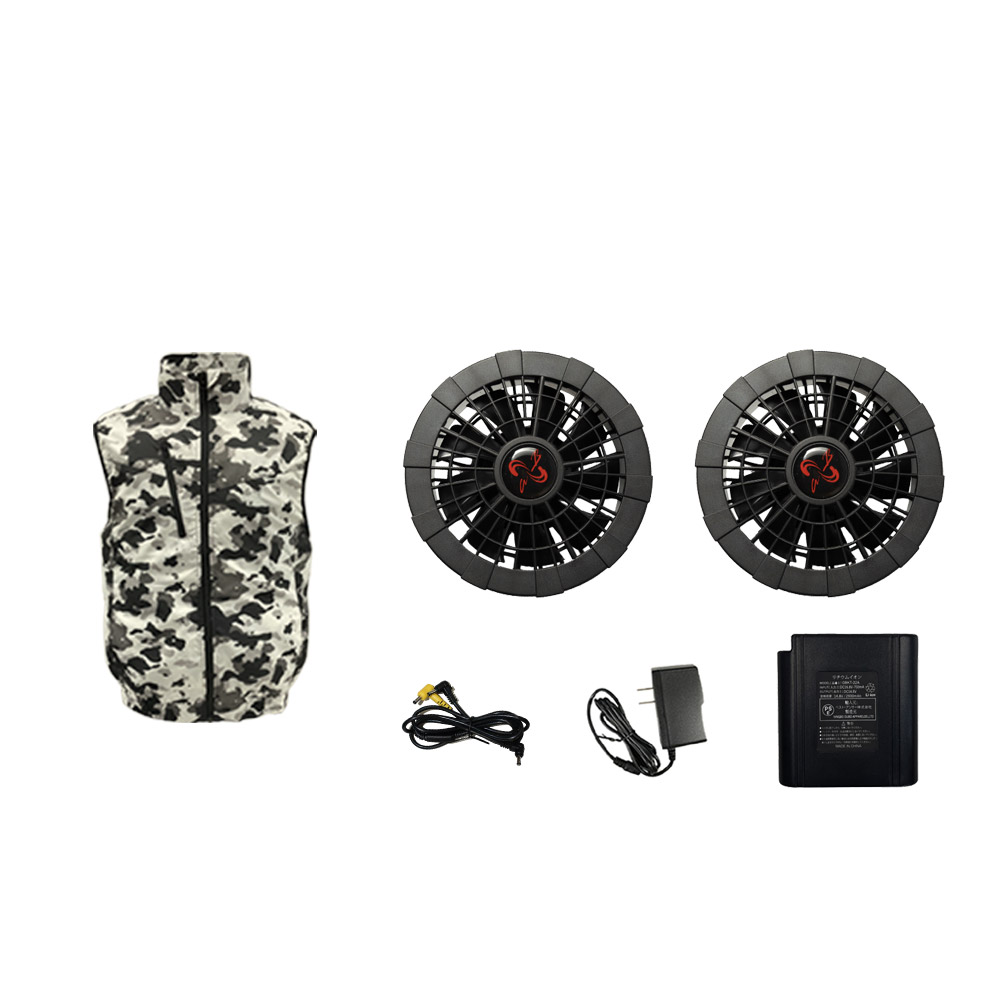 楽天市場】空調作業服 空調ベスト 空調ウェア フルセット 2024 最強