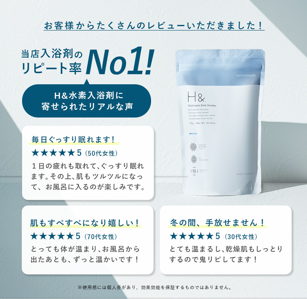 楽天市場】入浴剤 水素入浴剤 H＆ アッシュアンド 750g 1個 30回分