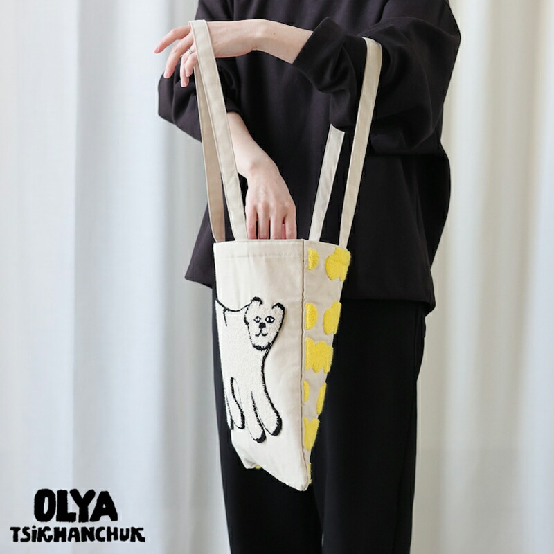楽天市場】Olya オリヤ フラッフィーレクタングルトートバッグ 北欧