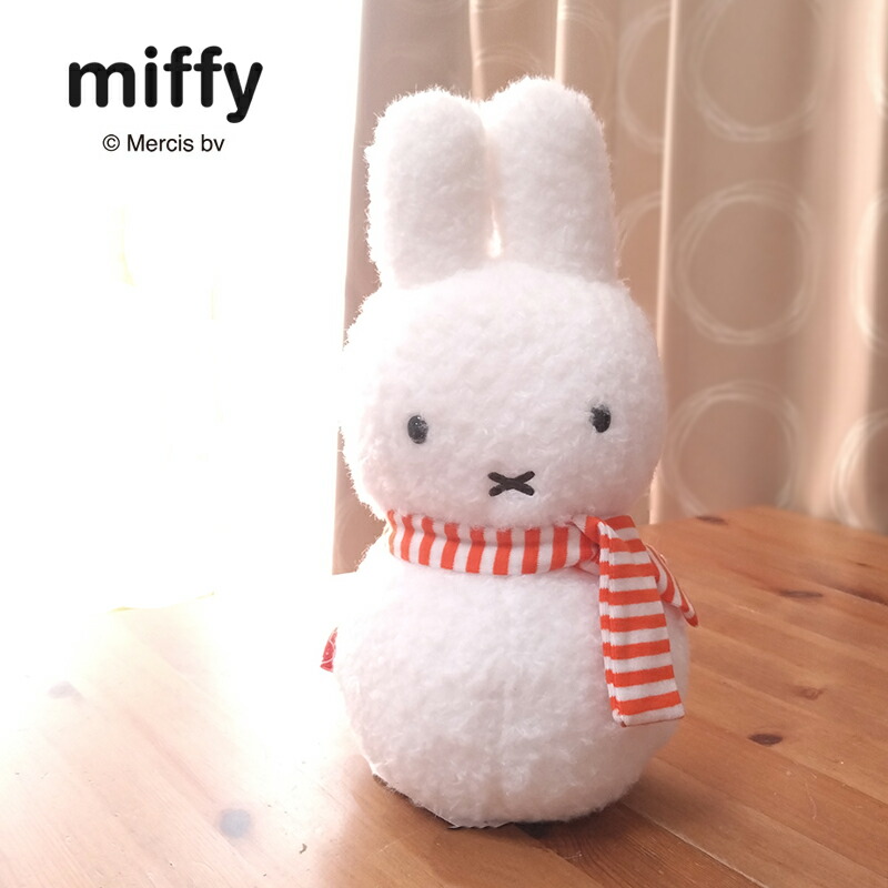 楽天市場】ミッフィー ぬいぐるみ ゆきだるま miffy 雪だるま ふわふわ
