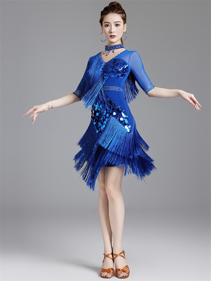 楽天市場】社交ダンス衣装 社交ダンス ドレス 社交 ダンス練習着