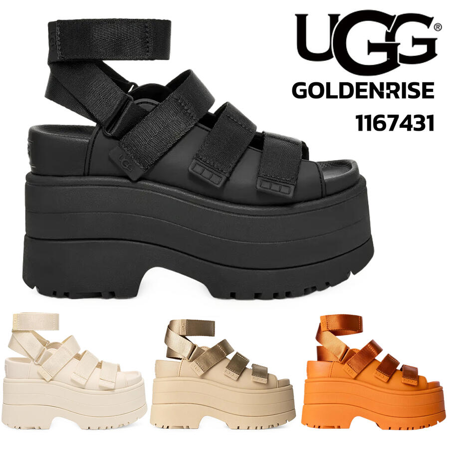 楽天市場】UGG サンダル アグ レディース GoldenRise ゴールデンライズ