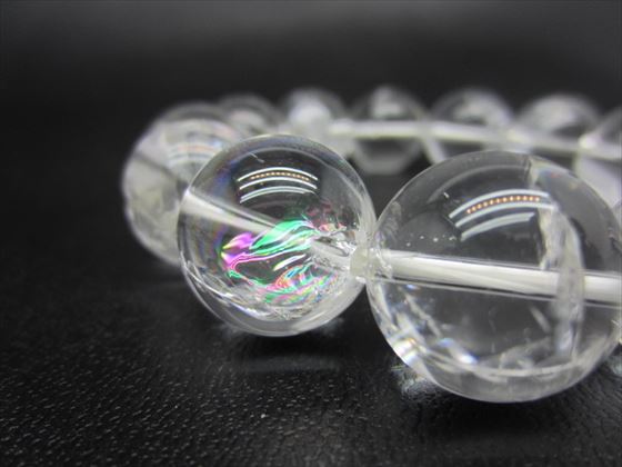 楽天市場】【ブレスレット】ヒマラヤレインボー水晶(アイリスクォーツ