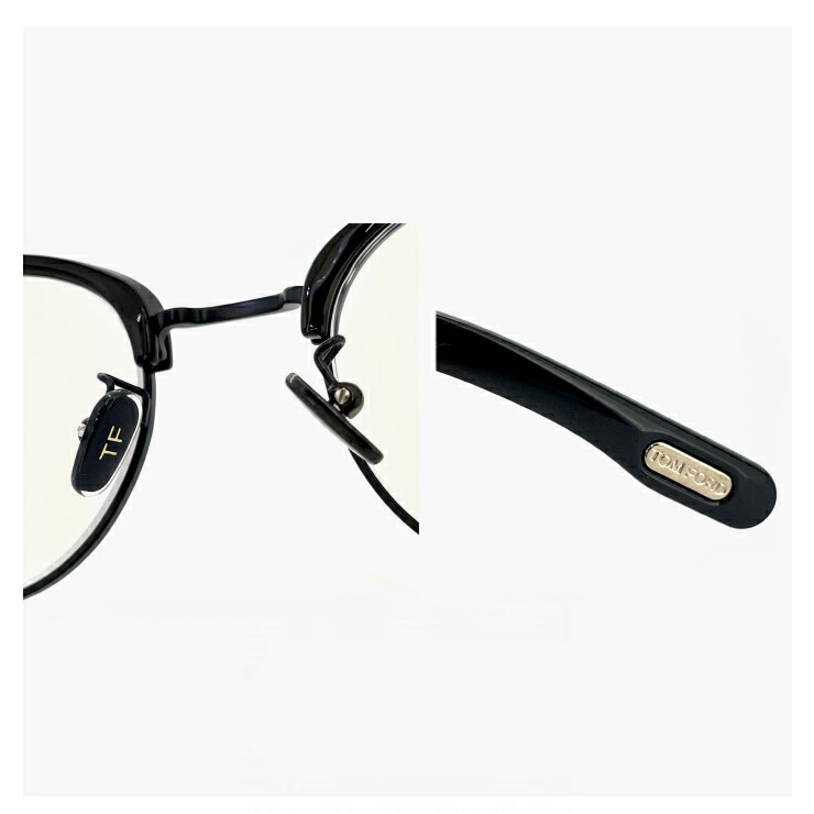 楽天市場】トムフォード 度なし ブルーライトカット メガネ TF5933-D-B