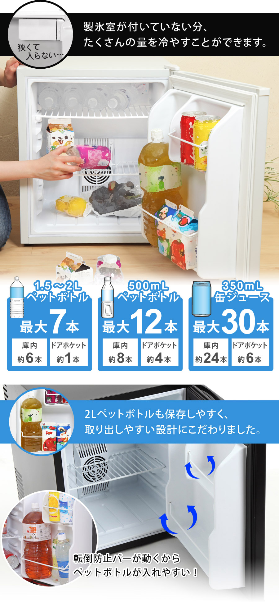 楽天市場】【公式】【メーカー再生品】 訳あり 冷蔵庫 小型 48L ひとり