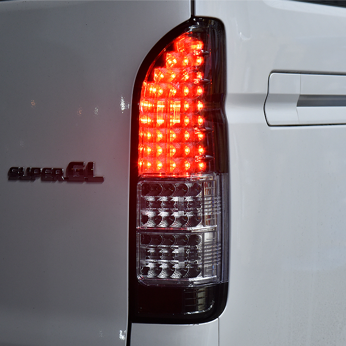 楽天市場】200系 ハイエース 4型以降 純正ルック LED テールランプ