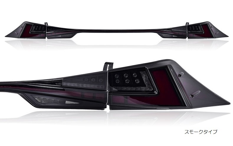 楽天市場】レクサス ZW 横一文字LEDテールランプ IS 30系前期中期用