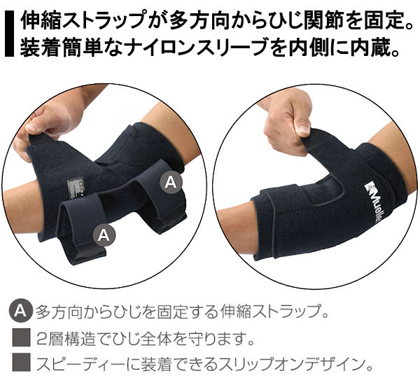 楽天市場】肘サポーター ミューラー（Mueller）エルボーサポートJP