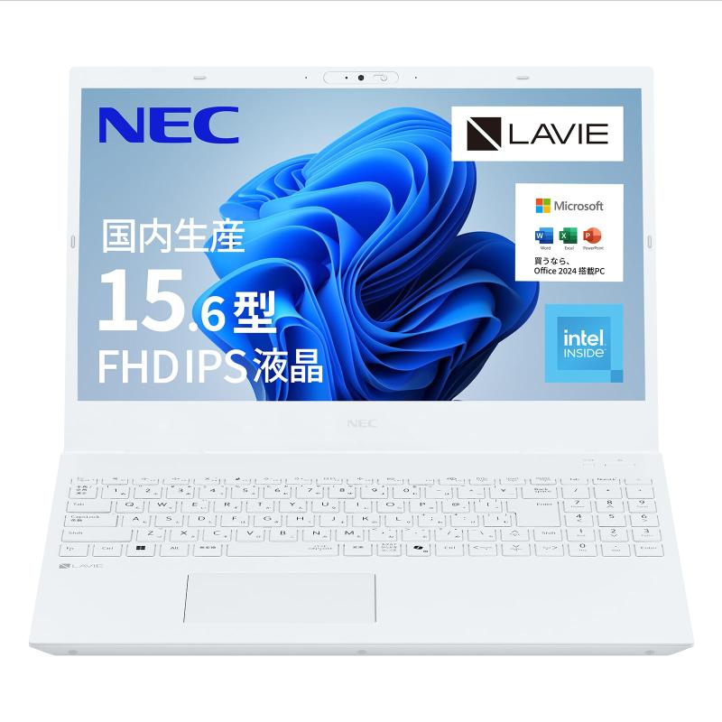 楽天市場】NEC LAVIE 国内生産 ノートパソコン 25夏 N15 15.6 型