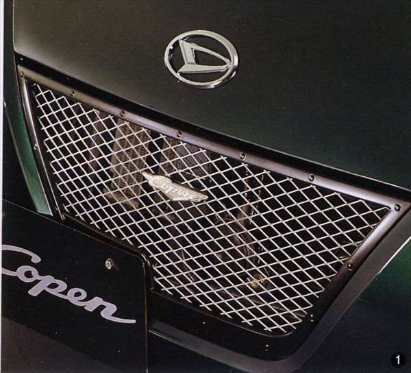 楽天市場】『コペン』 純正 L880 フロントメッシュグリル パーツ