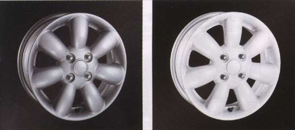 楽天市場】『ラパン』 純正 HE22S アルミホイール(14インチ） ※1本