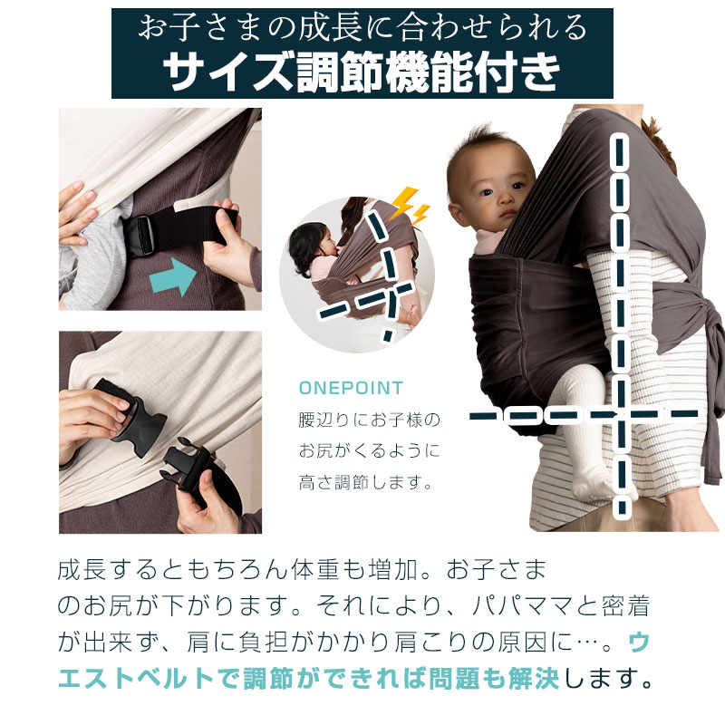 楽天市場】抱っこ紐 5WAY 楽天1位 日本製 抱っこひも スリング ベビー