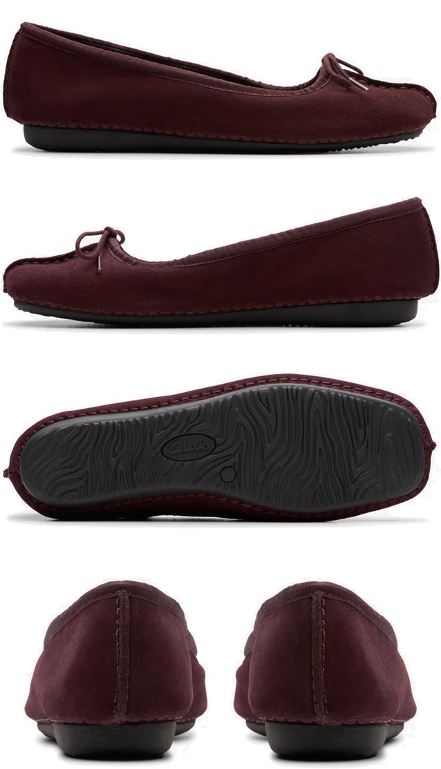 楽天市場】クラークス レディース バレエシューズ フレックルアイス