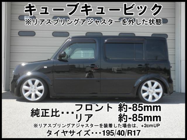 ラッシュ RUSH 車高調 リアのみ キューブ 車高調 ラッシュ RUSH 車高調