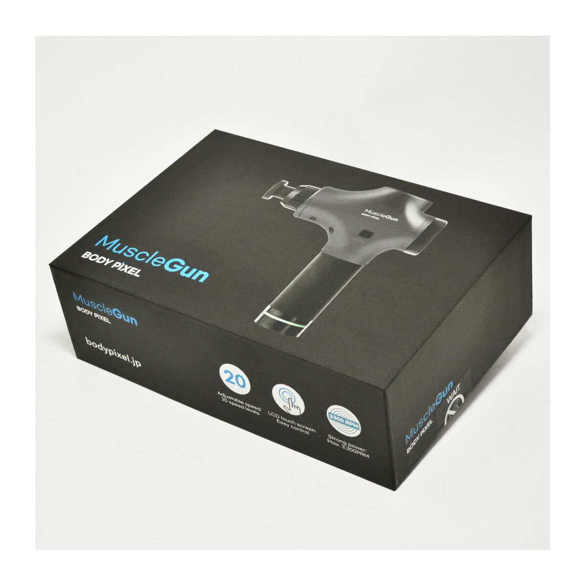 楽天市場】ボディピクセル マッサージガン マッスルガン プロ 標準