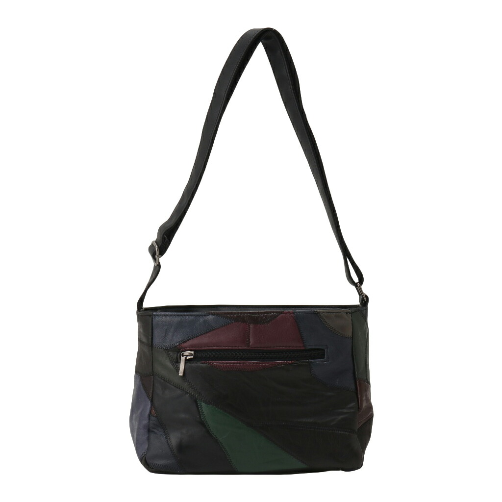 楽天市場】革パッチワークショルダーバッグ 4201 本革 軽量 多機能