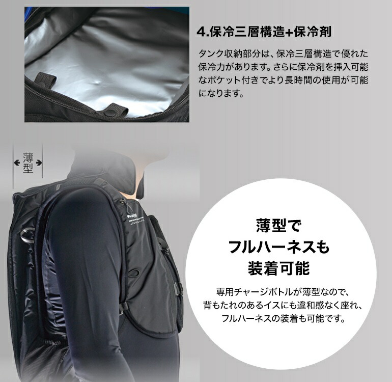 楽天市場】アイスマンPRO-X II 熱中症対策 冷却ベスト薄型 水冷ベスト