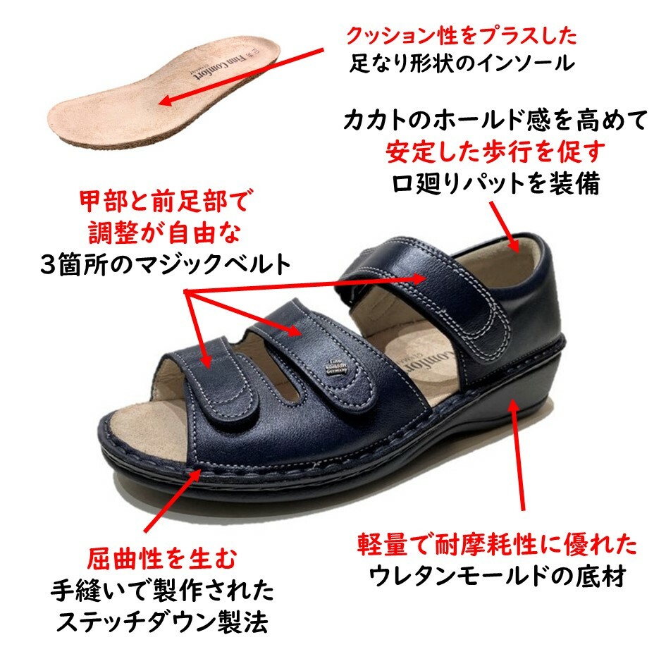 楽天市場】フィンコンフォート Finn Comfort レディース サンダル 品番